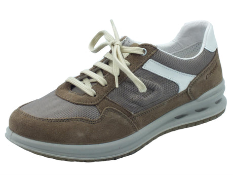 Grisport Grisport Active 43041V62 Fieno Vesuvio Scarpe per Uomo nabuk tessuto marrone fondo antistatico Fieno Vesuvio