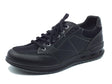 Grisport Grisport Active 43069T31 Nero Touch Scarpe per Uomo in pelle e tessuto nero con lacci e lampo Nero Touch