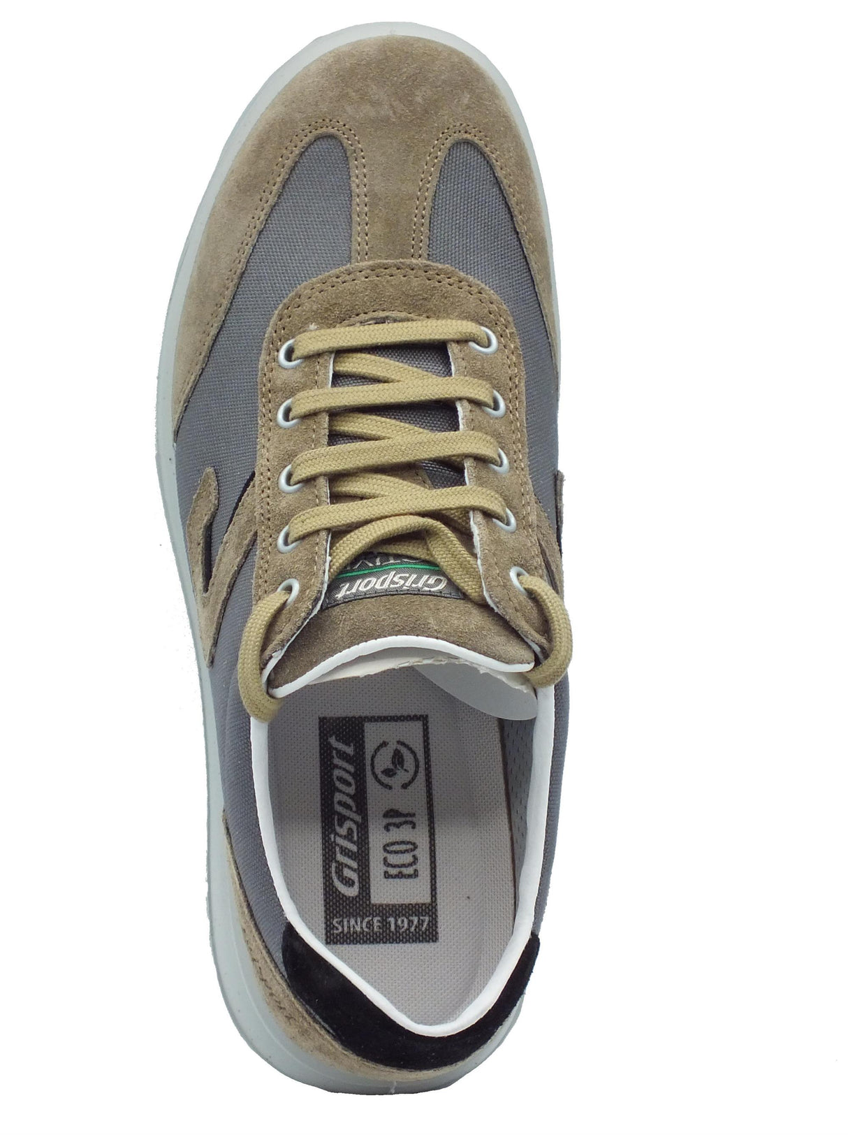 Grisport Grisport Active 43646eV97 Fieno Vesuvio Scarpe Antistatiche per Uomo in nabuk e tessuto grigio Fieno Vesuvio