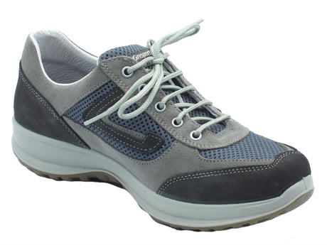 Grisport Grisport Scarpe Uomo 8601SV34MA Grigio Scamosciato pelle grigio Grigio