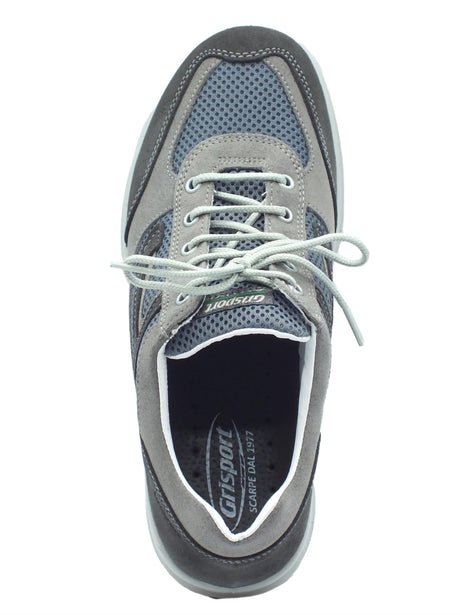 Grisport Grisport Scarpe Uomo 8601SV34MA Grigio Scamosciato pelle grigio Grigio