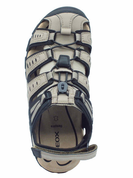 Geox Geox Sandali Uomo U4524C Strada Lt Taupe sintetico beige Taupe