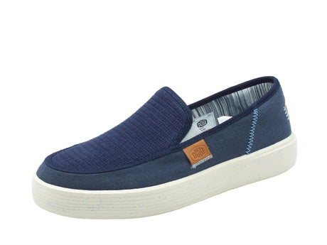 Hey Dude HeyDude 40726 Sunapee M Coastline Navy Mocassini per Uomo in tessuto blu Navy