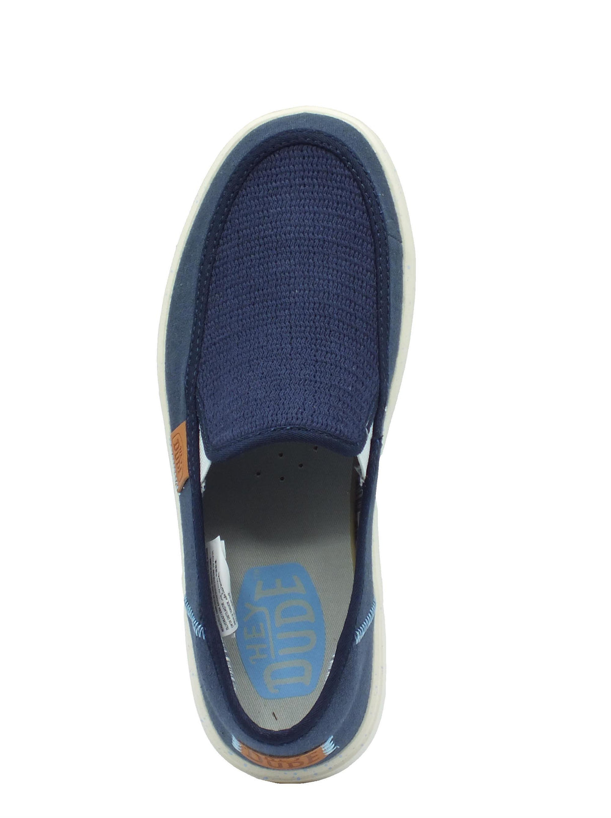 Hey Dude HeyDude 40726 Sunapee M Coastline Navy Mocassini per Uomo in tessuto blu Navy