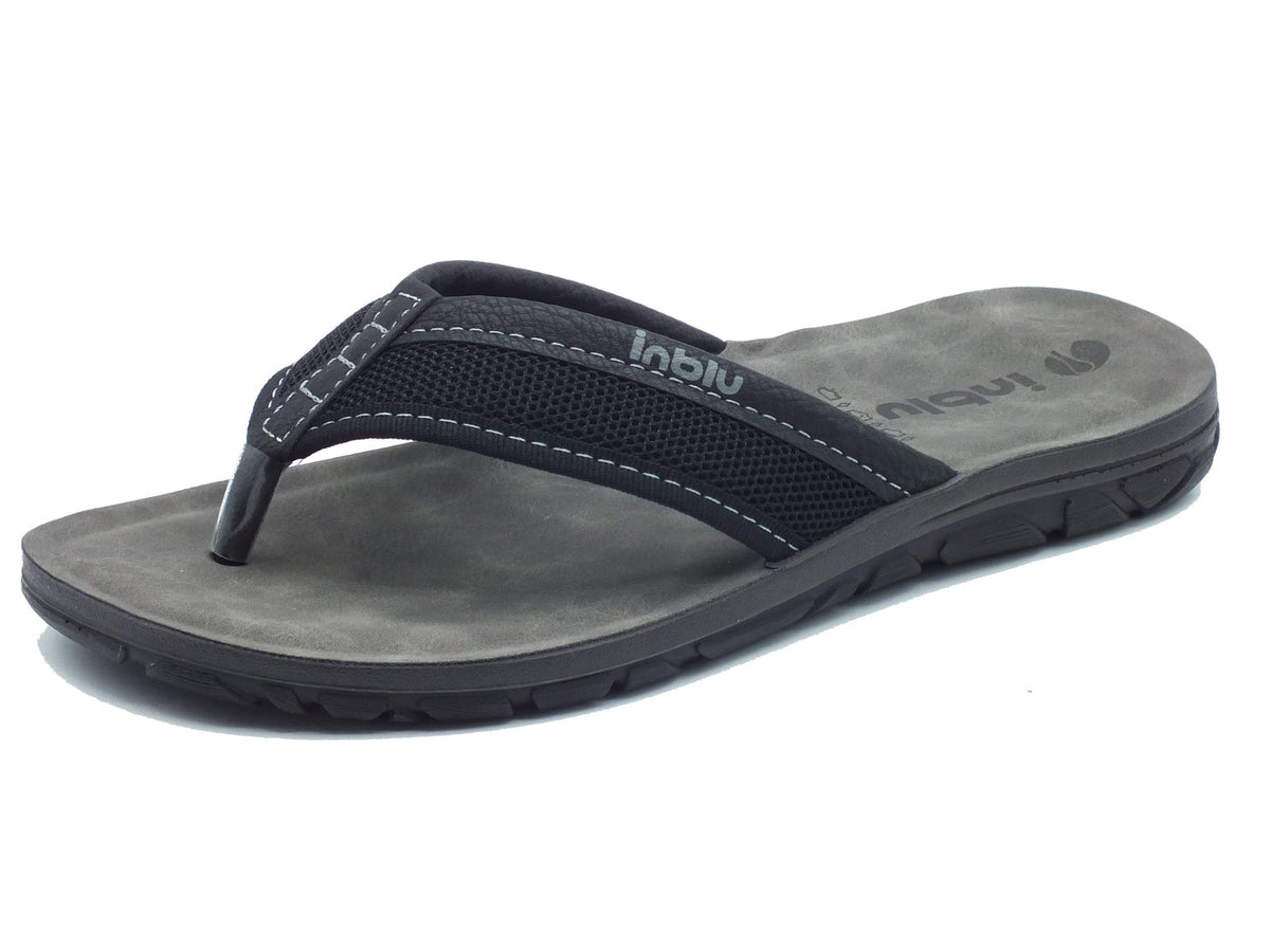 InBlu InBlu Infradito Uomo VT000001 Nero sintetico nero Nero