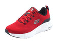 Skechers Skechers 232625 Vapor Foam Red Black Scarpe Sportive per Uomo in tessuto rosso Red Black