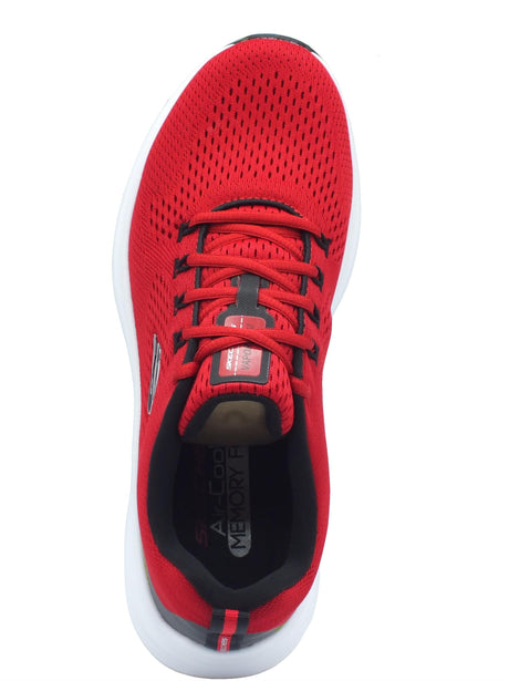 Skechers Skechers 232625 Vapor Foam Red Black Scarpe Sportive per Uomo in tessuto rosso Red Black