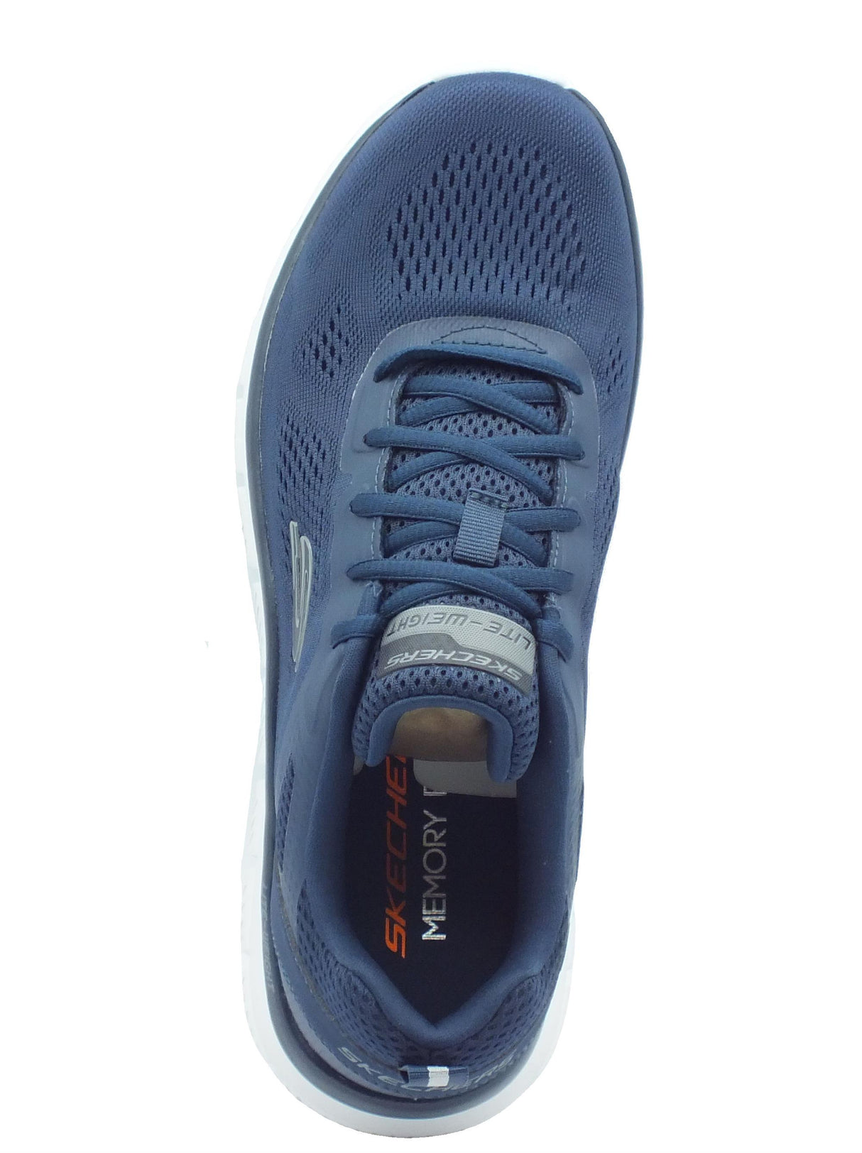 Skechers Skechers 232698 Track Broader Navy Scarpe Sportive per Uomo in tessuto blu Navy