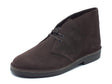 Clarks Clarks Desert Bt Evo Dark Brown Suede Polacchine classiche per Uomo in camoscio testa di moro Brown