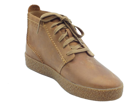 Clarks Clarks Streethill Dark Tan Lea Scarponcini per Uomo in pelle tanganica Dark Tan Lea