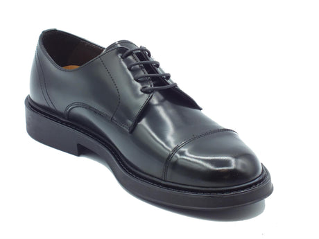 Exton Exton 270 Abrasivato Nero Scarpe Eleganti per Uomo in pelle Nero