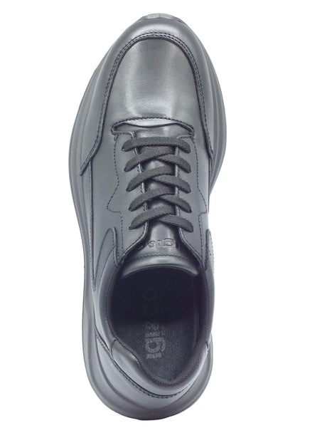 Igi&Co Igi&Co 6638800 Vitello Alfa Nero Scarpe per Uomo in pelle Nero