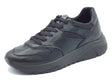 Igi&Co Igi&Co 6639800 Nappa Soft Nero Snekaers per Uomo in pelle e tessuto Nero