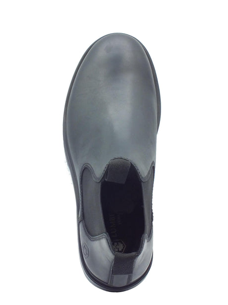 Lumberjack Lumberjack Charlie 102217639 Black Scarponcini beatles per Uomo in pelle Nero