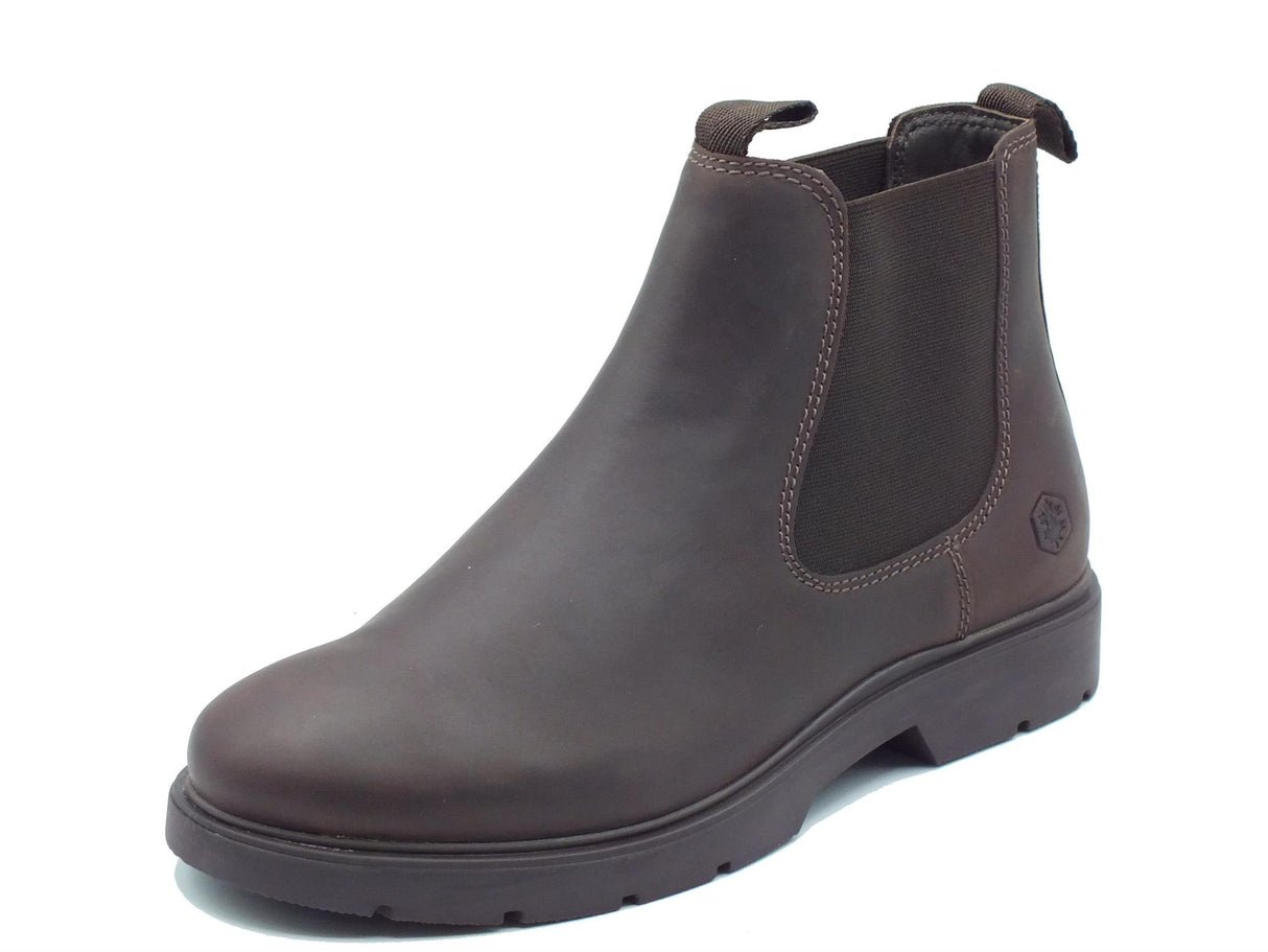 Lumberjack Lumberjack Charlie SM97903 Dk Brown Scarponcini beatles per Uomo in pelle Dk Brown