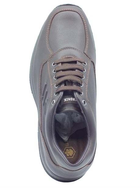 Lumberjack Lumberjack Raul SM01305 Coffee Scarponcini per Uomo in pelle testa di moro Coffee