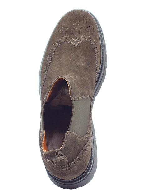 Nero Giardini NeroGiardini I400351U Arold T. Moro Scarponcini Beatles per Uomo in nabuk T. Moro