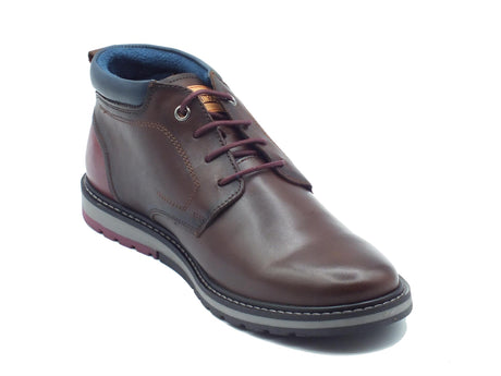 Pikolinos Pikolinos 8181C1 Berna Olmo Scarpe per Uomo in pelle testa di moro con lacci Olmo