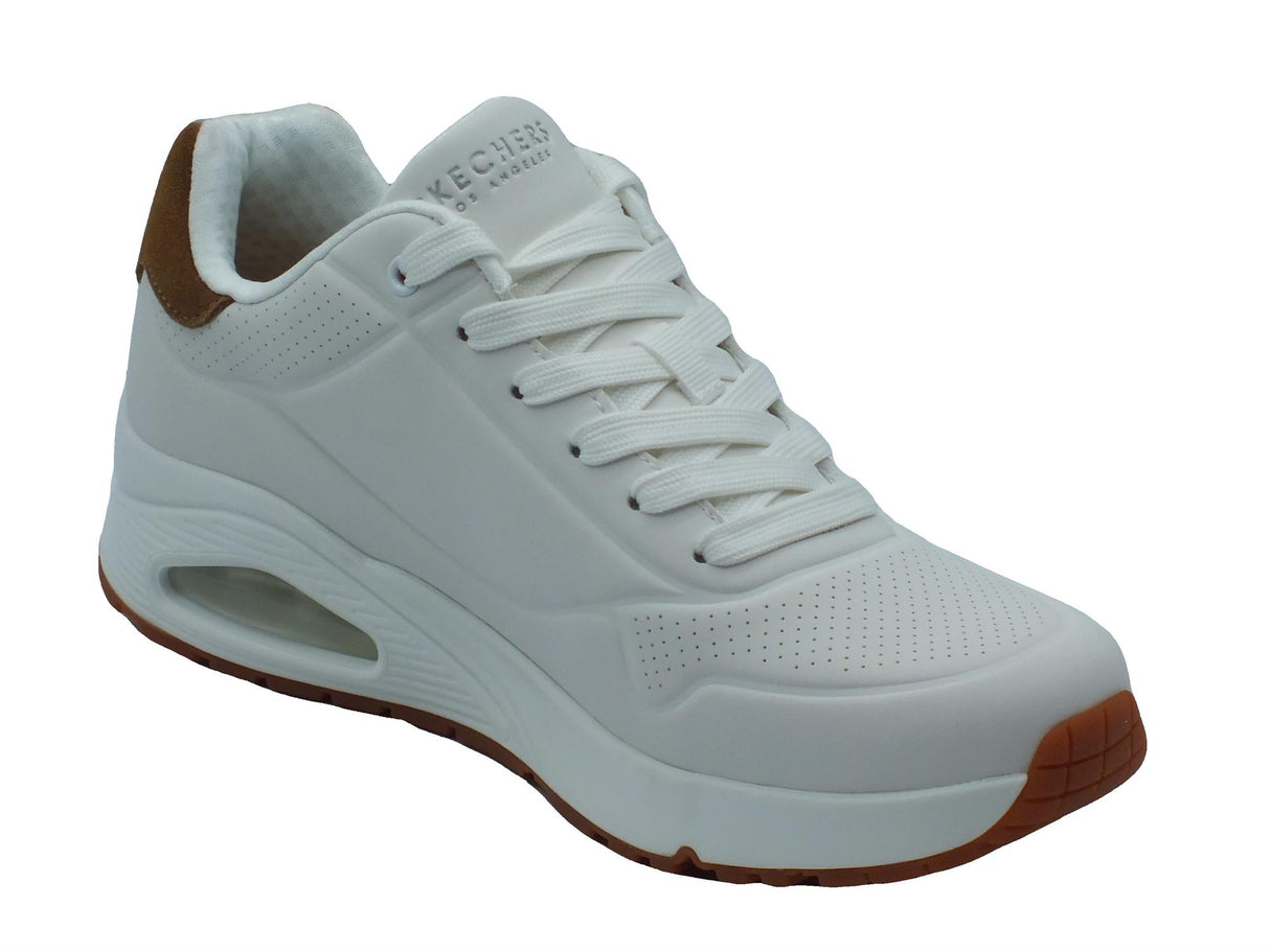 Skechers Skechers Street Los Angeles 183004 Suited On Air White Scarpe Sportive per Uomo in sintetico White