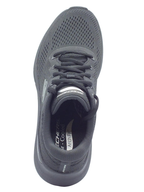 Skechers Skechers 232700 Arch Fit Black Scarpe sportive per Uomo in tessuto nero Black