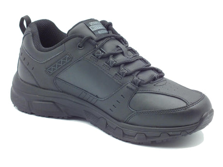 Skechers Skechers 51896 Redwick Black Scarpe Sportive per Uomo in pelle e sintetico nero Black