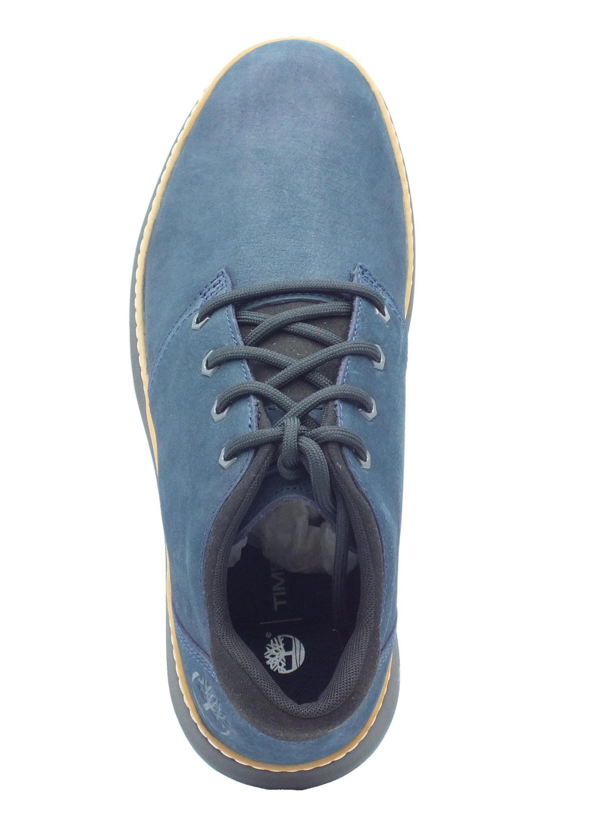 Timberland Timberland 0A69Q5 Hudson Road Navy Scarponcini per Uomo in pelle ingrassata blu Navy