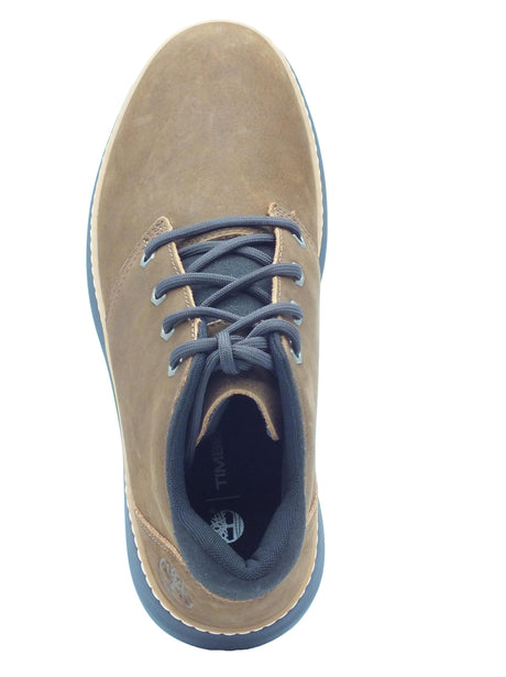 Timberland Timberland 0A69Q5 Hudson Road Dark Brown Scarponcini per Uomo in pelle ingrassata marrone Dark Brown