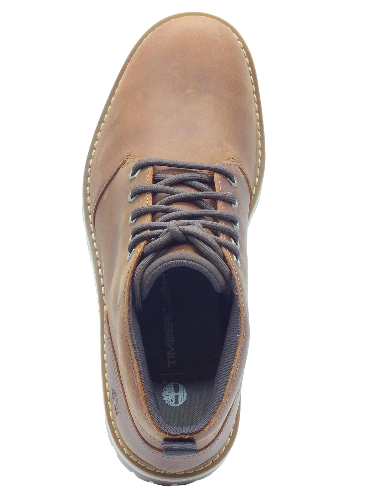 Timberland Timberland 0A69TW Britton Road Rust Full Grain Scarponcini Waterproof Uomo pelle ingrassata marrone Rust Full Grain