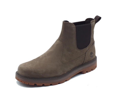 Timberland Timberland 0A6A4W Britton Road Chelsea Brown Scarponcini Beatles per Uomo in nabuk Brown