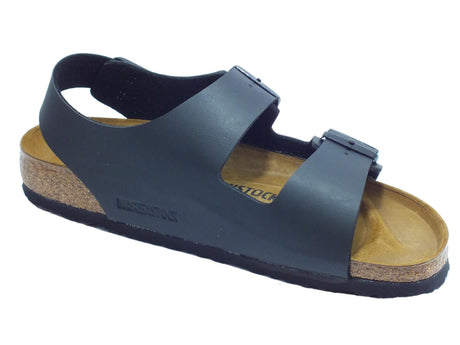 Birkenstock Sandali Birkestock per uomo modello milano neri SCHWARZ