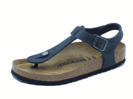 Birkenstock Birkenstock 0147111 Kairo BS Black Infradito per Uomo in pelle Black