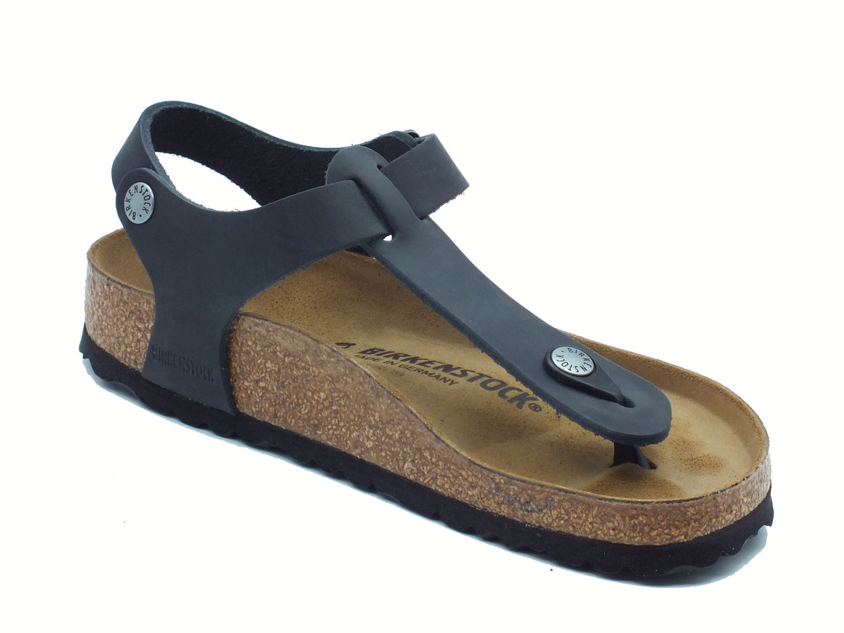 Birkenstock Birkenstock 0147111 Kairo BS Black Infradito per Uomo in pelle Black
