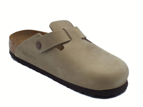 Birkenstock Birkenstock Sandali Uomo 0960813 Boston BS Tabacco Brown pelle marrone Tabacco Brown