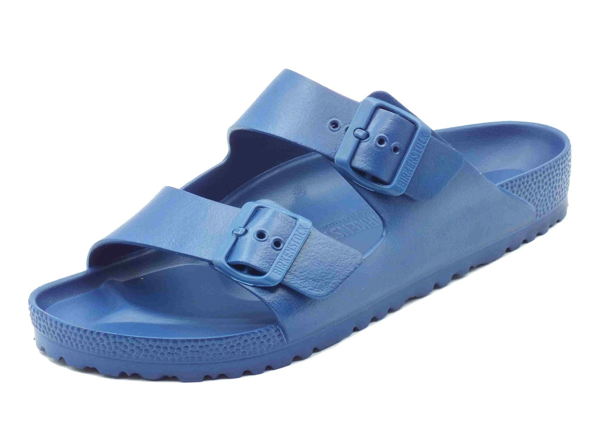 Birkenstock Birkenstock 1019051 Arizona EVA Navy Sandali per Uomo doppia fibia in gomma blu Navy