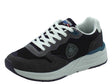 Blauer USA Blauer USA S5Ray02 Grey Sneakers Sportive per Uomo in nabuk e tessuto grigio Grey
