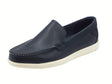 Clarks Clarks Bratton Loafer Navy Leather Mocassini classici per Uomo in pelle fondo gomma Navy