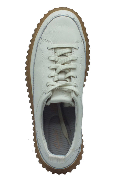 Clarks Clarks Scarpe Uomo Torhill Lace White pelle bianco Bianco