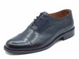 Exton Exton 6014 Vitello Blue Scarpe Eleganti per Uomo in pelle blu fondo cuoio Blue