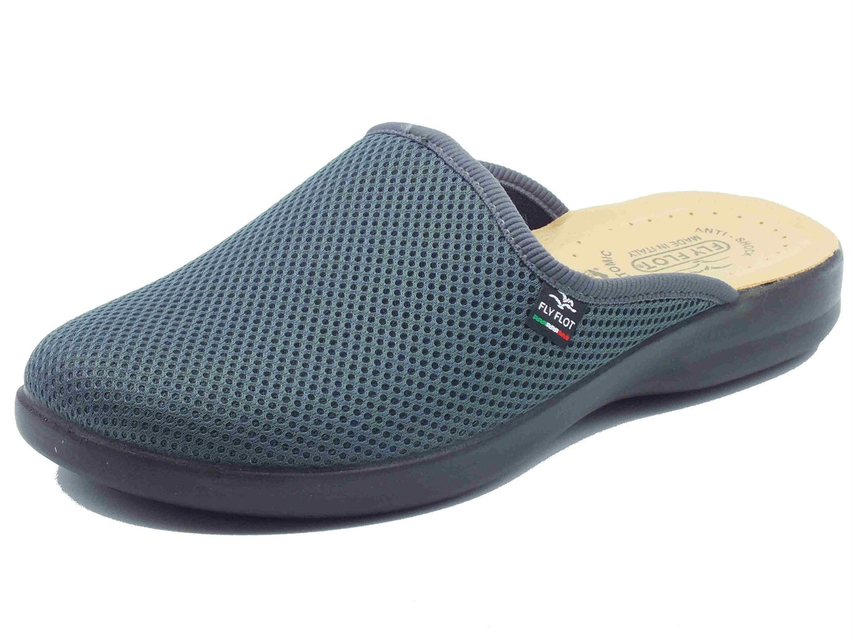 Fly Flot FlyFlot P7 118 FB Antracite Pantofole per Uomo in tessuto con sottopiede anatomico Antracite