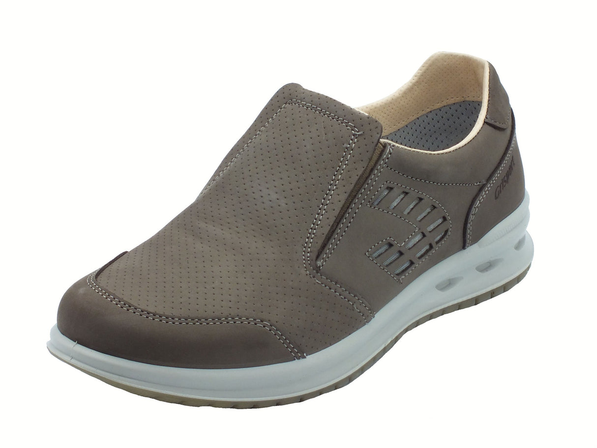 Grisport Grisport Active 43003S26 Visone Soft Leggero Mocassini per Uomo in nabuk fondo antistatico Visone