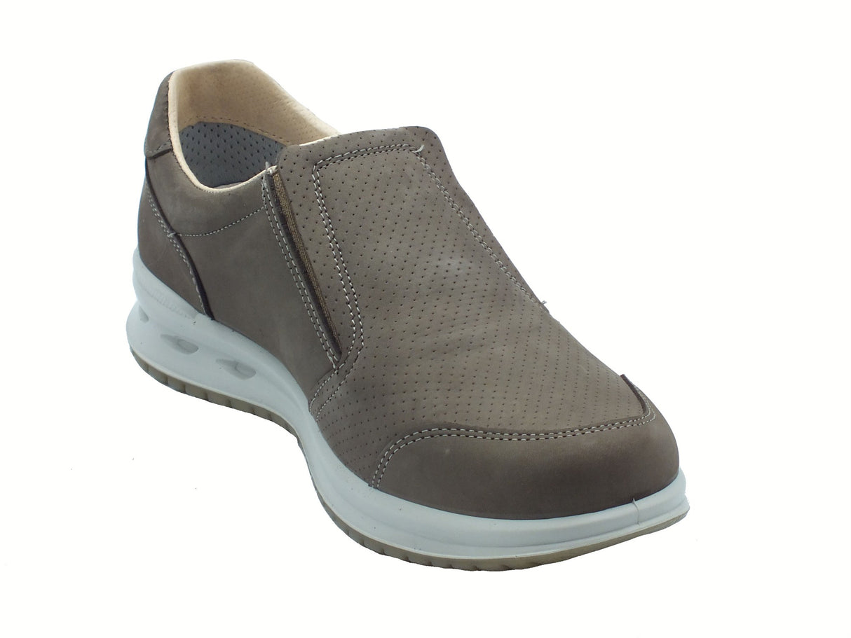 Grisport Grisport Active 43003S26 Visone Soft Leggero Mocassini per Uomo in nabuk fondo antistatico Visone