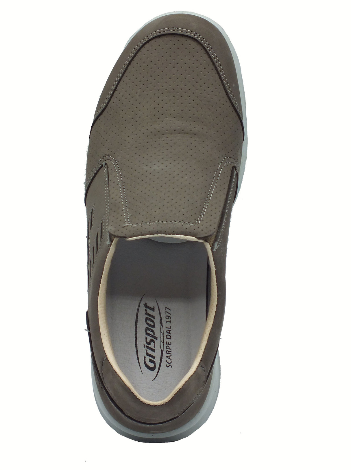 Grisport Grisport Active 43003S26 Visone Soft Leggero Mocassini per Uomo in nabuk fondo antistatico Visone