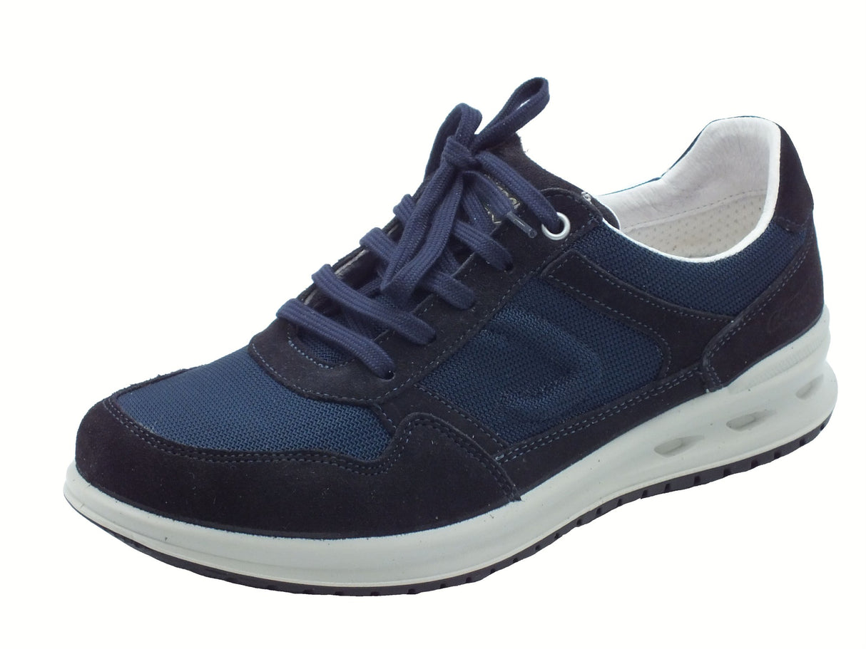 Grisport Grisport Scarpe Uomo 43041V48 Blu Scuro Vesuvio pelle blu Blu Scuro