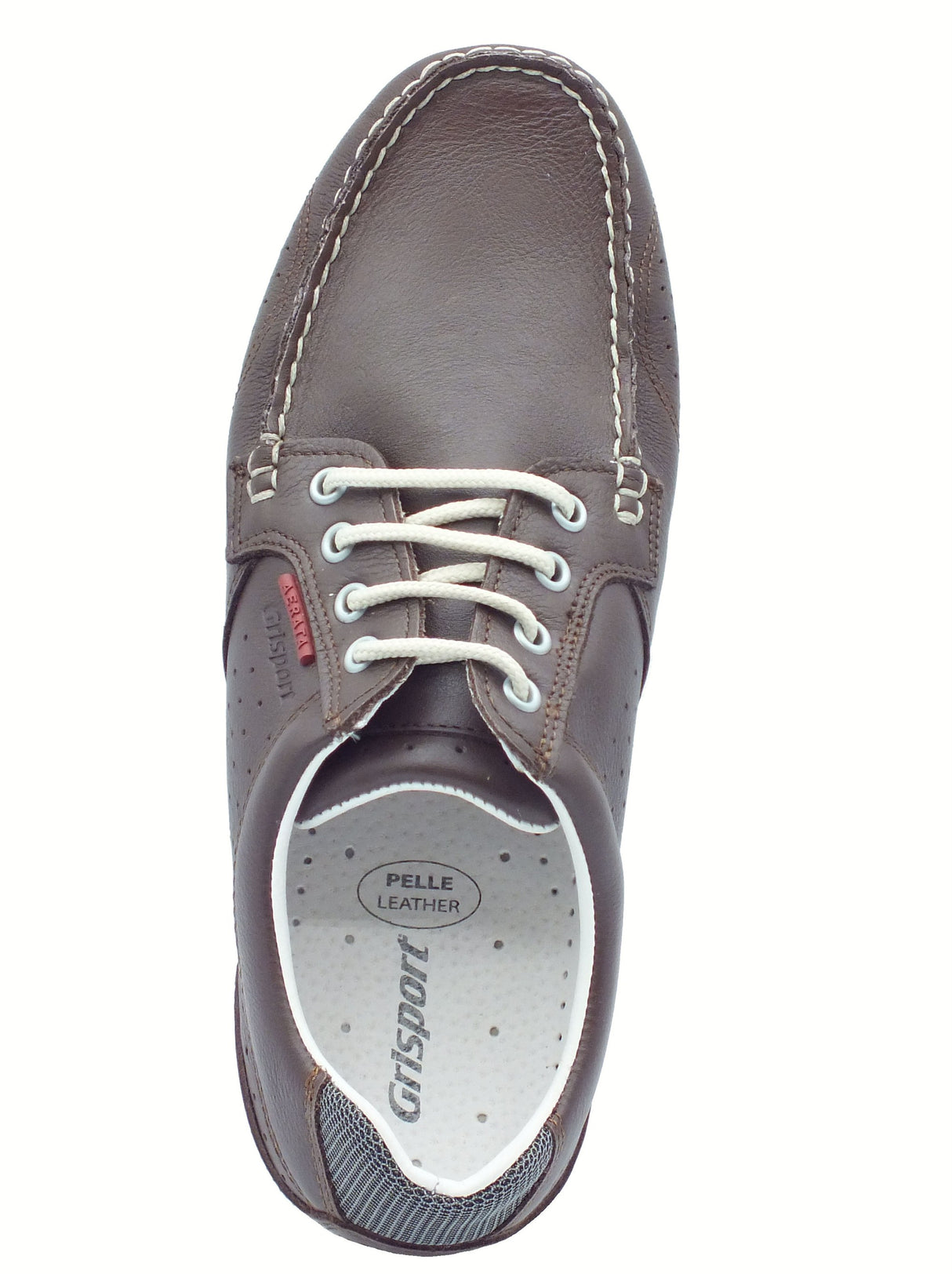 Grisport Grisport 43209O12 Wood Oliato Scarpe per Uomo in pelle testa di moro Wood Oliato