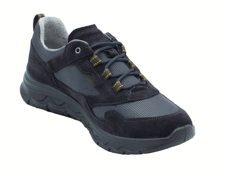 Grisport Grisport 44514V7T Depp Vesuvio Casual ABS per Uomo in nabuk e tessuto grigio scuro Depp Vesuvio