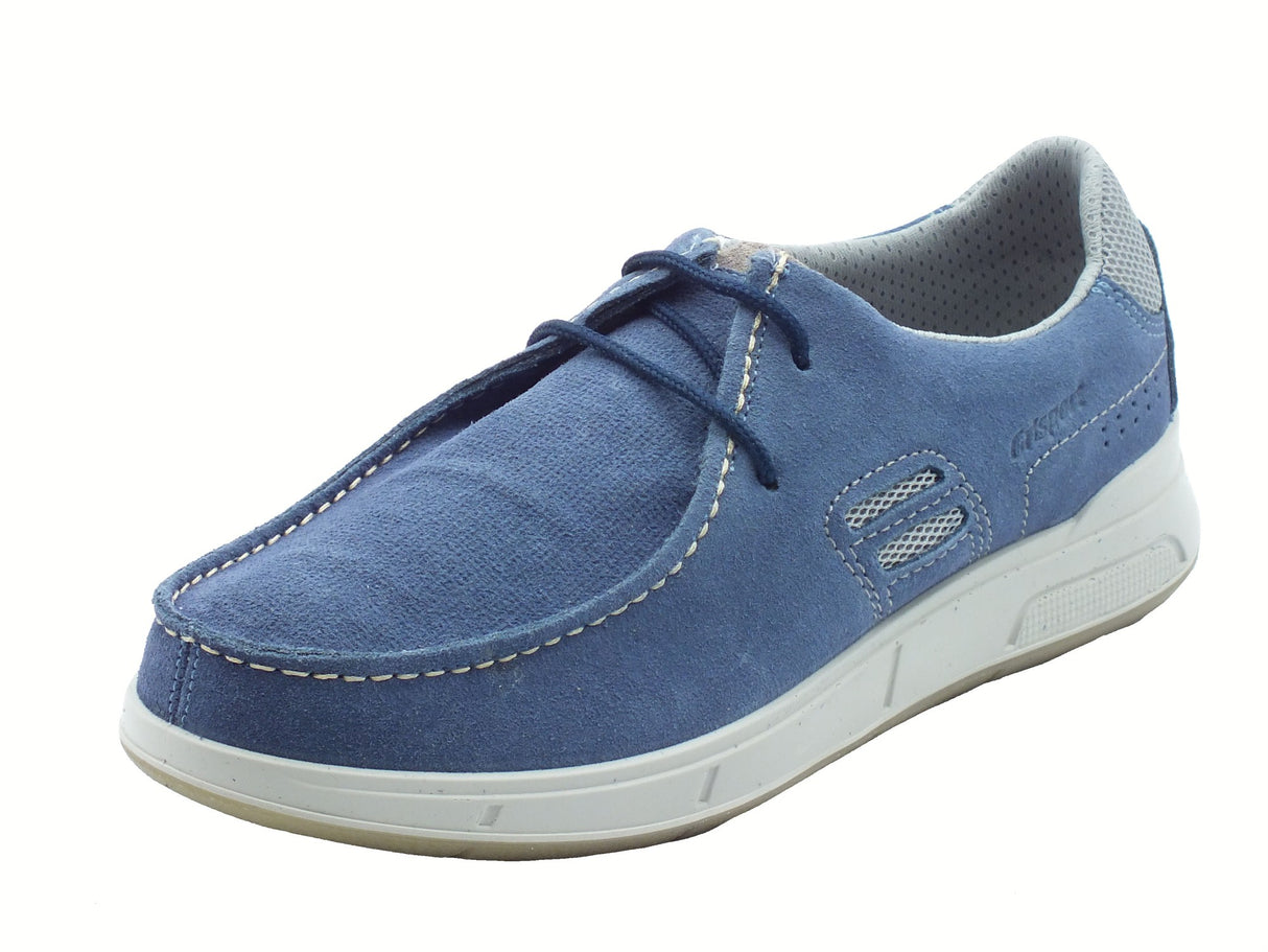 Grisport Grisport 44605M16T Oceania Scarpe Active ABS per Uomo in nabuk blu e tessuto blu