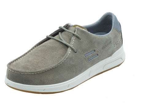 Grisport Grisport Active 44605M15T Asparago Velour Scarpe per Uomo in nabuk e tessuto Asparago Velour