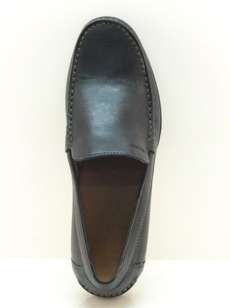 Geox Mocassini Geox per uomo in pelle nera Black
