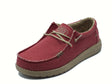 Hey Dude HeyDude 40003-6VP Wally Braided Pompeian Red Scarpe per Uomo in tessuto rosso pompeiano Pompeian Red