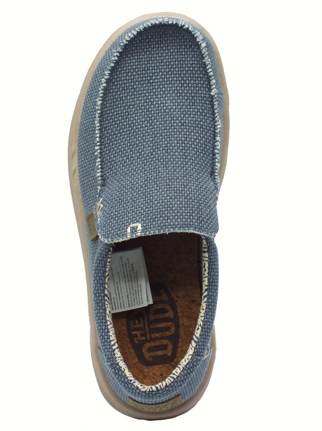 Hey Dude HeyDude 40124-4NL Mikka Braided Deep Blue Mocassini per Uomo in tessuto blu scuro Deep Blue